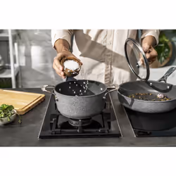 BALLARINI 75002-829-0 casserole à sauce 4,7 L Rond Gris