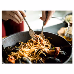 BALLARINI 75002-815-0 poêle Wok/Poêle à frire Rond