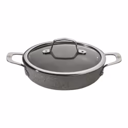 BALLARINI 75002-811-0, Rond, Serving pan, Gris, Granit/Titanium, Aluminium, Verre