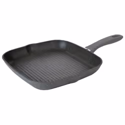 BALLARINI 75002-941-0, Carré, Poêle grill, Gris, Granit, Aluminium, Thermo-Spot