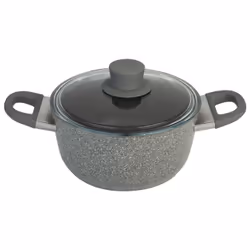 BALLARINI 75002-940-0, 4,5 L, Rond, Gris, Aluminium, Gris, Poignée souple