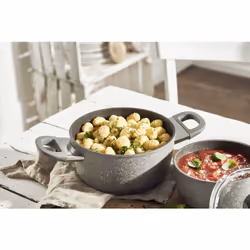 BALLARINI 75002-940-0 casserole à sauce 4,5 L Rond Gris