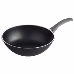 BALLARINI 75003-058-0, Rond, Wok/Poêle à frire, Noir, 160 °C, Aluminium, 4,05 L