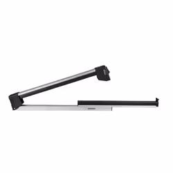 Menabo 000111600000 toit et porte-bagage de toit de véhicule Support pour matériel de sports d'hiver Noir, Argent
