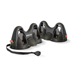 Menabo 000007800000 toit et porte-bagage de toit de véhicule Support pour matériel de sports d'hiver Noir