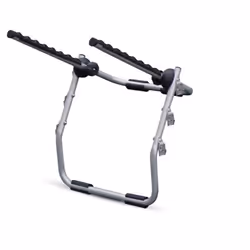 Menabo 000033700000, Support de bicyclette, Porte-vélo hayon arrière, Alliage acier-nickel, Noir, Gris