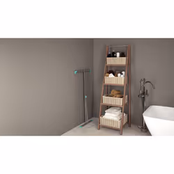 Colombo New Scal Gazzella 10 Séchoir à linge avec ailes repliables Gris, Turquoise - Vue supplémentaire 6