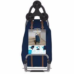 Colombo New Scal Dakar 3, Valise à roulettes, Bleu, Marine, Acier, 25 kg, Monochromatique, 6 roue(s)