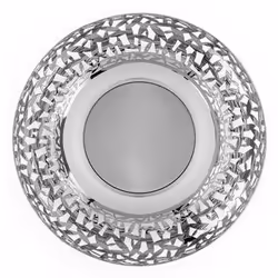 Alessi Cactus! panier à service Rond Acier Noir