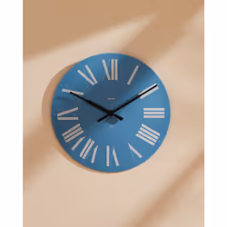 Alessi 12B wall/table clock Mur Noir