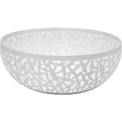 Alessi Cactus! panier à service Rond Acier Blanc