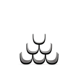 Alessi GIA13B support de bouteille de vin Noir