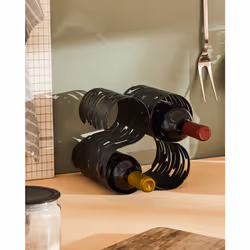 Alessi BM03 support de bouteille de vin Acier inoxydable
