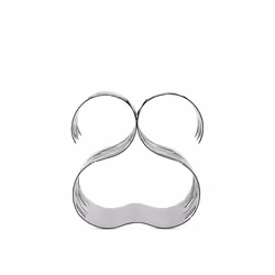 Alessi BM03 support de bouteille de vin Acier inoxydable