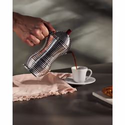 Alessi MDL02/6RFM machine à café manuelle
