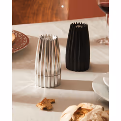 Alessi Grind Moulin à poivre et salière Noir