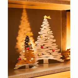 Alessi BM06/30 décoration de Noël Acier inoxydable