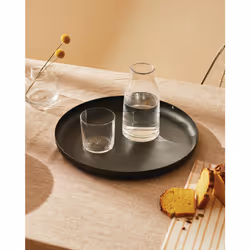 Alessi JM14/35BT plateau repas Noir
