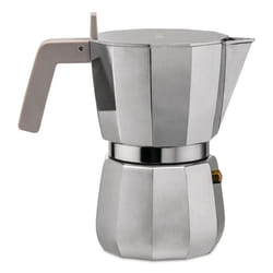 Alessi Moka Cafetière à moka 0,07 L Gris