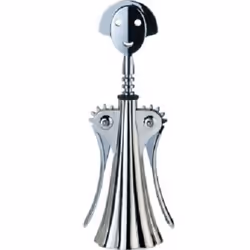 Alessi AM01 Z, Tire-bouchon à ailettes, Acier inoxydable, 245 mm