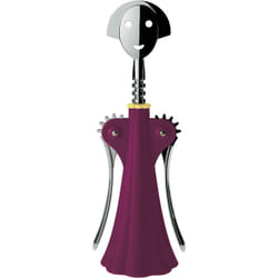 Alessi Anna G. Tire-bouchon à ailettes Chrome, Rouge