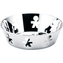Alessi Girotondo panier à service Rond Acier inoxydable