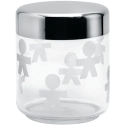 Alessi AKK36 pot Rond Verre Transparent