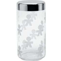 Alessi AKK38 pot Rond Verre Transparent