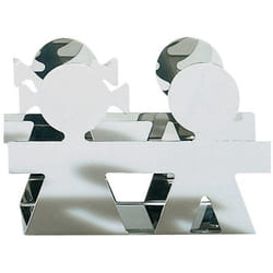 Alessi Girotondo porte-serviettes Acier inoxydable