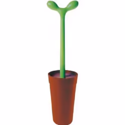 Alessi ASG04, Support et brosse pour toilettes, Multicolore, 480 mm, 12 cm