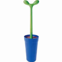 Alessi ASG04 AZ, Support et brosse pour toilettes, Multicolore, 480 mm, 12 cm