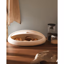 Alessi ASG22W Boîte à pain Blanc
