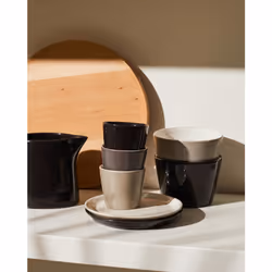 Alessi DC03/76LG Tasse Gris