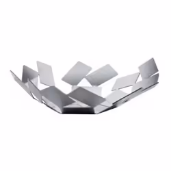 Alessi MT01 W, Acier inoxydable, Gris, 245 mm, 232 mm, 62 mm