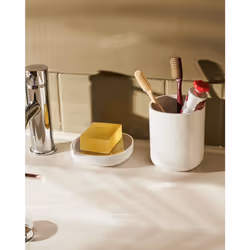 Alessi PL03W porte-brosses à dents Blanc