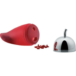 Alessi Piccantino Rouge, Acier inoxydable