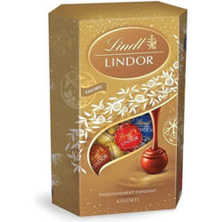 LINDT Cornet Assortiment Boules Lindor 337g (x1)