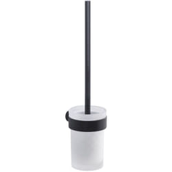 Gedy - PI330314100 pirenei Escobillero De Pared Negro Mate - ref: PI331400104