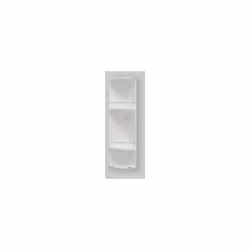 Blanc - Dimensions : 22,6 x 16 x 71 cm Matériau : Acier inoxydable, résines thermoplastiques