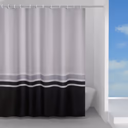 GEDY RIDEAU DE DOUCHE ELEGANCE EN TISSU 180 X 200 CM. Poids : 0 grammes Largeur : 0 centimètres Hauteur : 0 centimètres Longu ...
