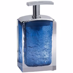 Dosificador Azul-Transparente de la colección ANTARES fabricado por Gedy . Válvula plástica Colección: ANTARES . Color: Azul; ...