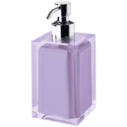Dosificador Lila de la colección RAINBOW fabricado por Gedy . Capacidad de 210ml";Válvula metálica Colección: RAINBOW . Color ...