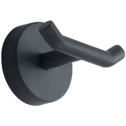 23261400200 eros Percha Doble Negro Mate - ref: 23261400200 - Gedy