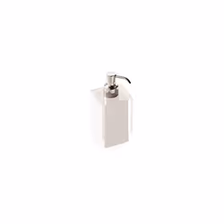 Dosificador Rainbow Blanco fabricado por Gedy . Serie/colección: RAINBOW . Color: Blanco. Material: Resina;Metal. Medidas: 7  ...