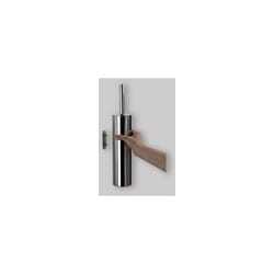 Gedy - Porte-brosse de toilette mural en acier inoxydable Ivy