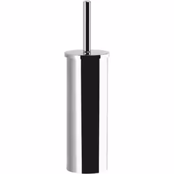 Accesorios de baño fabricado en acero inoxidable cromado, con contenedor de cristal satinado.Incluye tornillos de fijación a  ...