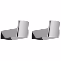 Gedy 5527-130, Chrome, Laiton, Verre, 28 mm, 50 mm, 30 mm, 2 pièce(s)