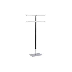 Gedy - RA317300000 Rainbow Toallero de pie con base de plata - ref: RA317300000