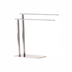 Toallero de pie FLORIDA fabricado por Gedy. Material: acero inox. Acabado: acero inox. Instalación: sobre suelo. No requiere ...