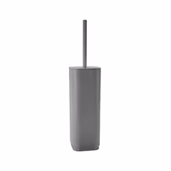 Gedy 6334-08, Support et brosse pour toilettes, Gris, G-SEVENTY, Modem, 90 mm, 90 mm
